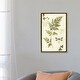 preview thumbnail 9 of 7, iCanvas "Ivies and Ferns III" by Lisa Audit Framed Canvas Print