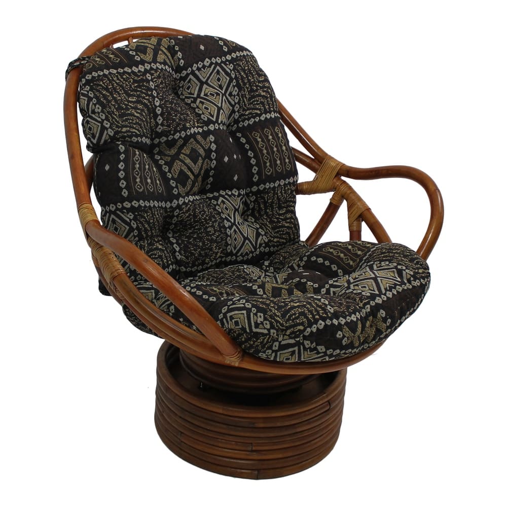48-inch by 24-inch Tapestry Swivel Rocker Cushion (Multiple Patterns) - 24 x 48