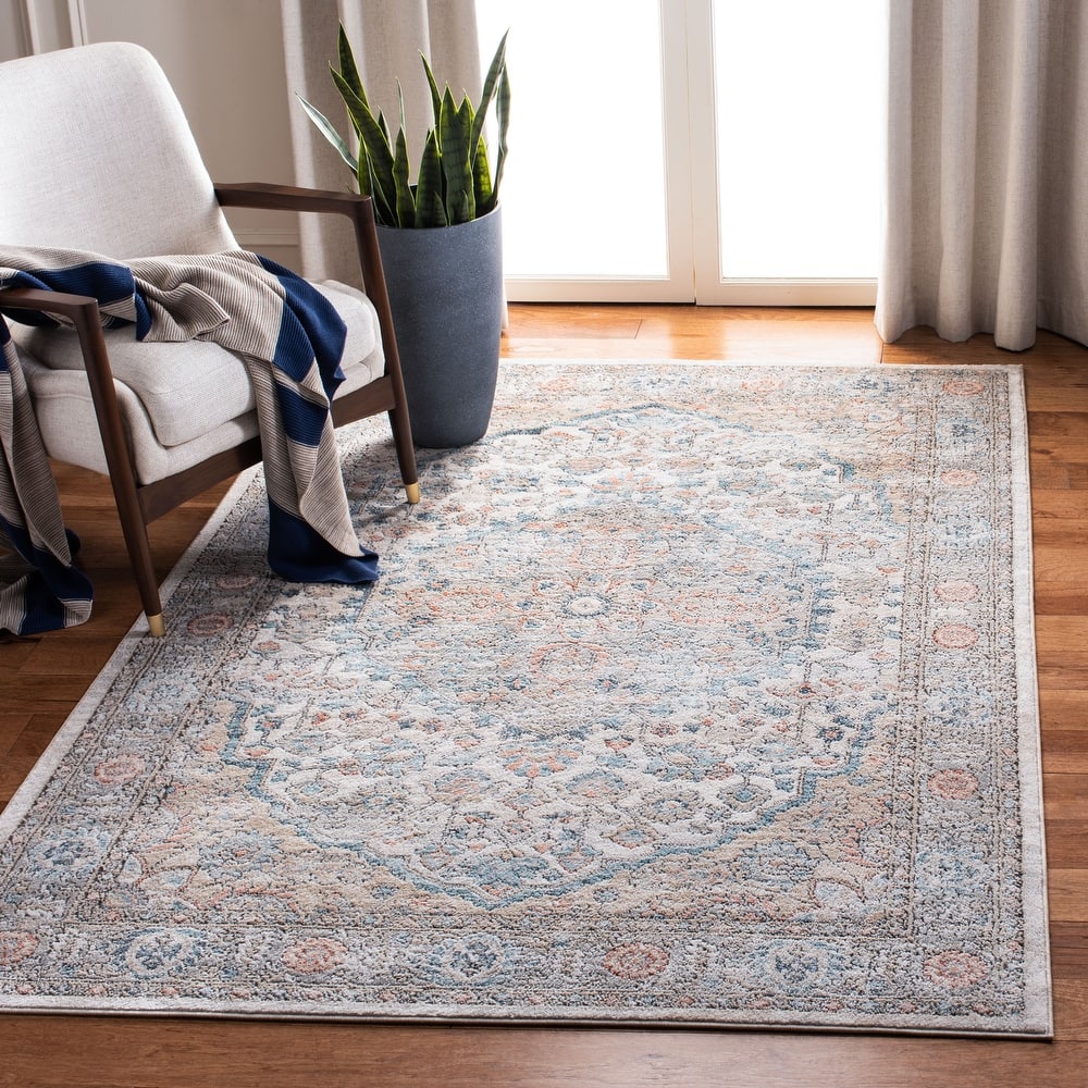 SAFAVIEH Oregon Aurilla Shabby Chic Medallion Rug
