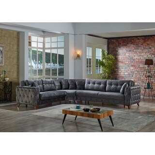 Lizbon Fabric Sleeper Sectional Sofa - Bed Bath & Beyond - 36719172
