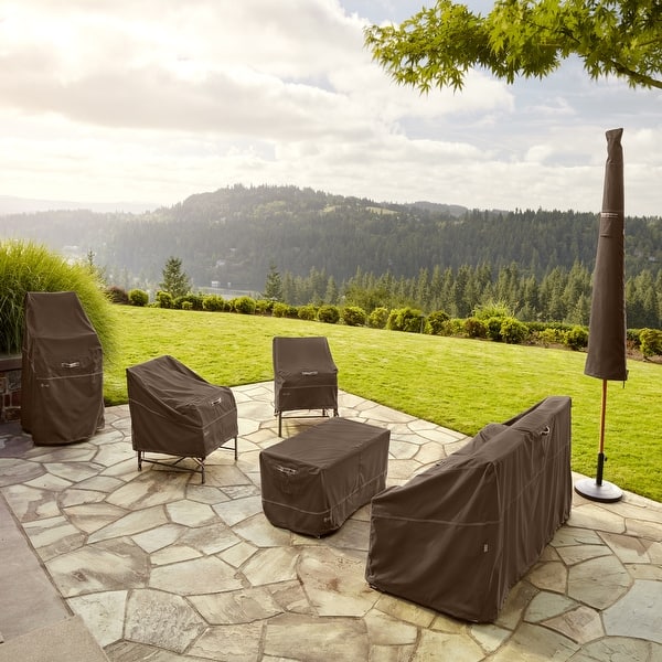 Madrona RainProof Offset Patio Umbrella Cover Classic Accessories Madrona RainProof Offset Patio Umbrella Cover Classic Accessories
