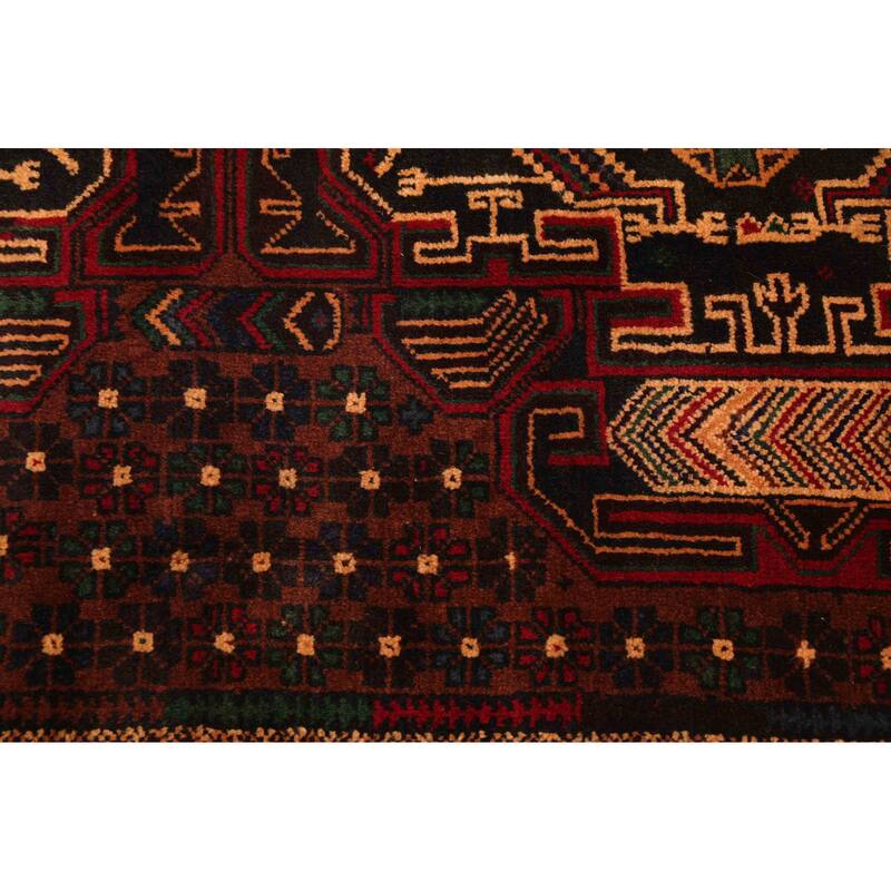 ECARPETGALLERY Hand-knotted Teimani Brown Wool Rug - 3'6 x 6'6
