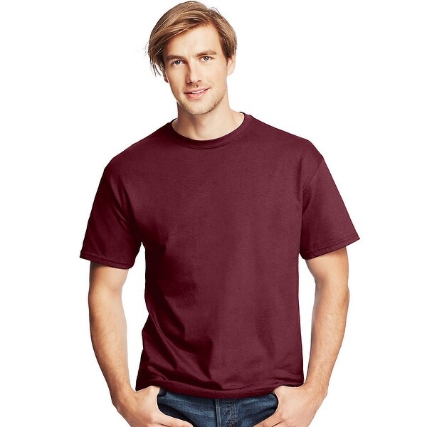 Hanes Mens Tagless ComfortSoft Crewneck T-Shirt