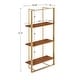 preview thumbnail 19 of 21, Kate and Laurel Kercheval Modern Wood Shelf