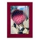 preview thumbnail 1 of 138, Pink Yellow Cactus III -Framed Print w/glass-Cherry Red 4x6 - Red