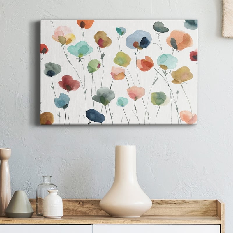 Lollipop Field Premium Gallery Wrapped Canvas - Ready to Hang