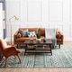 preview thumbnail 1 of 9, Mohawk Home Sansay Tribal Stripe Area Rug 3' x 5' - Blue - Runner/Rectangle