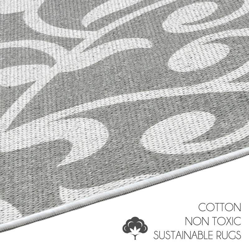SussexHome Non-Skid Ultra-Thin Area Rugs for Laundry Room, Entryway, Bathroom and Kitchen - Washable Multipurpose Floor Mat