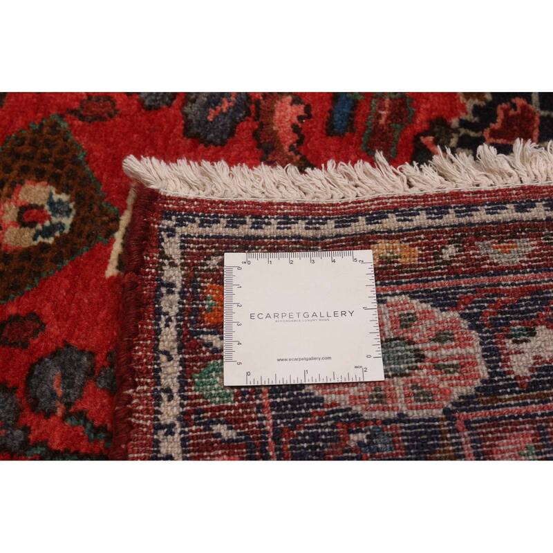 ECARPETGALLERY Hand-knotted Anadol Red Wool Rug - 3'6 x 12'10