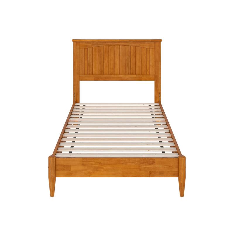 Naples Solid Wood Low Profile Platform Bed