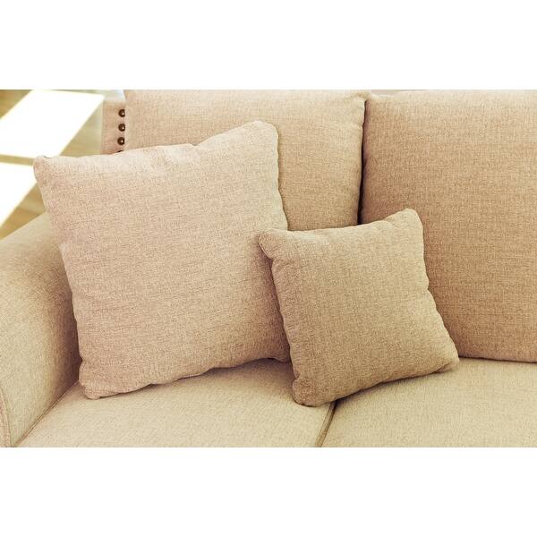 Shop Abbyson Santa Barbara Fabric Sectional Overstock 6315945