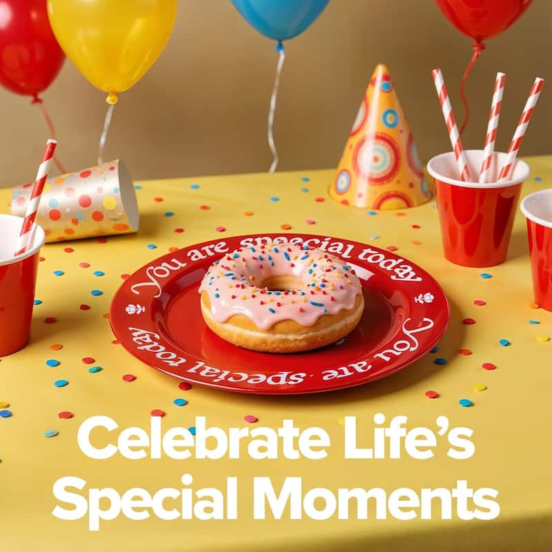 Waechtersbach You Are Special Today Red Plate