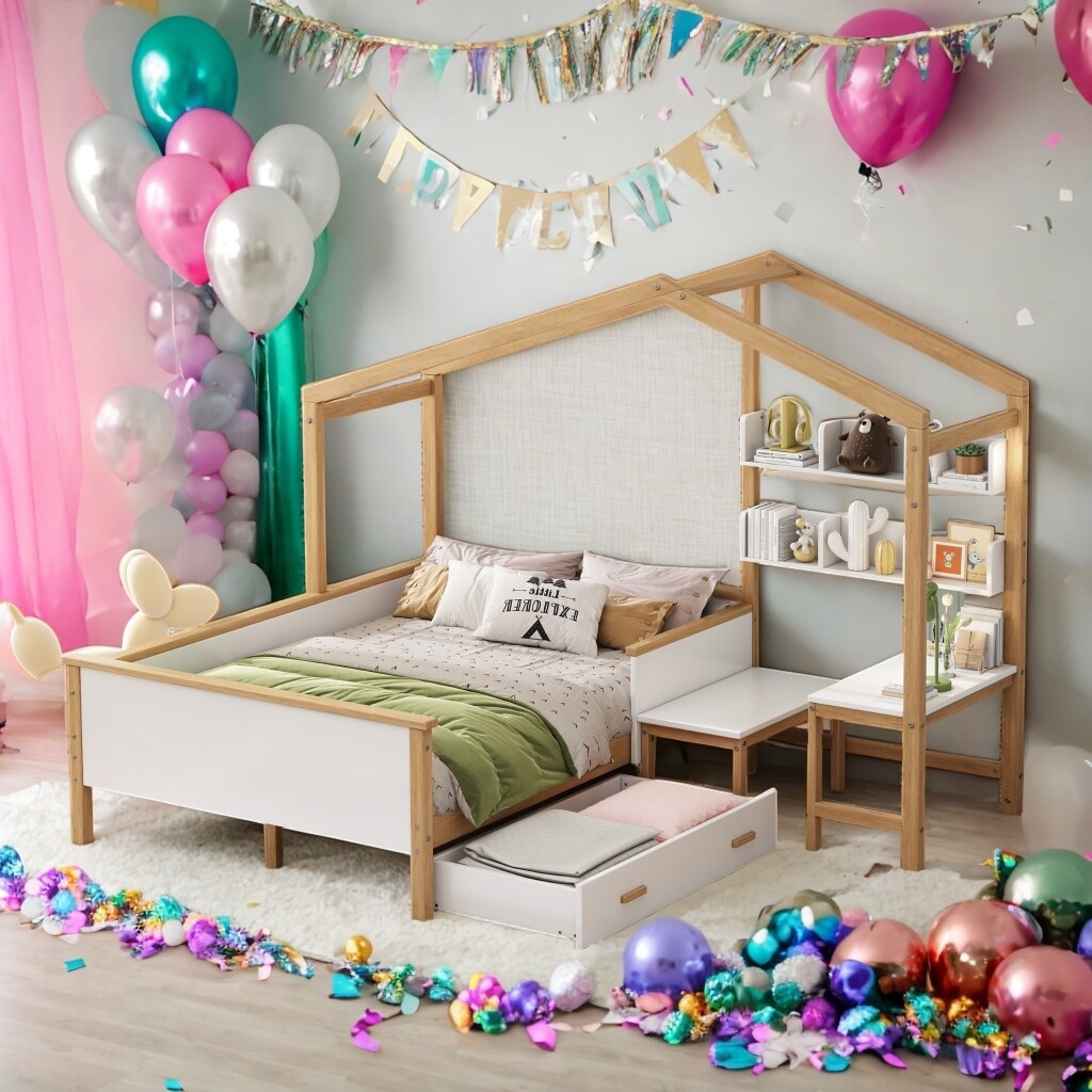 Full size loft beds for girls shop