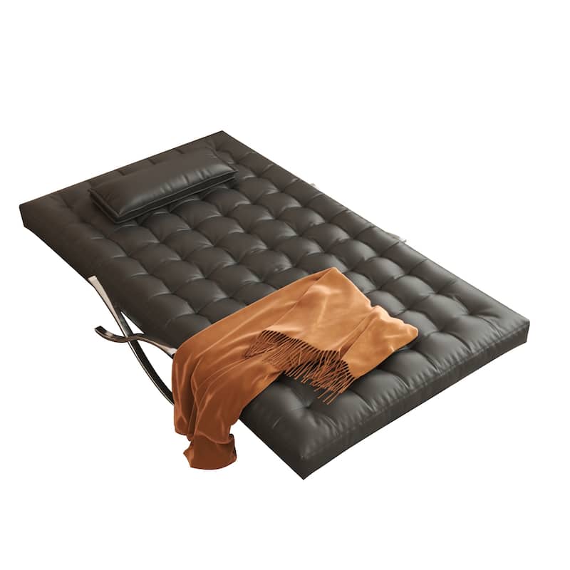 Romision Modern Foldable Sofa Bed with Metal Leg