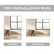 preview thumbnail 62 of 66, Rectangle Metal Framed Beveled Edge Bathroom Vanity Mirror