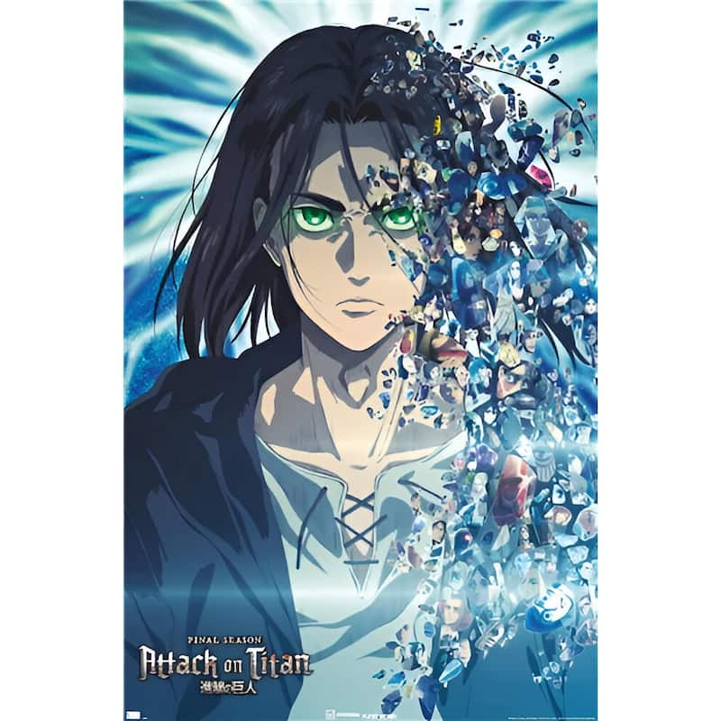 Attack on Titan: The Final Season Art Poster - 24 x 36 Inch