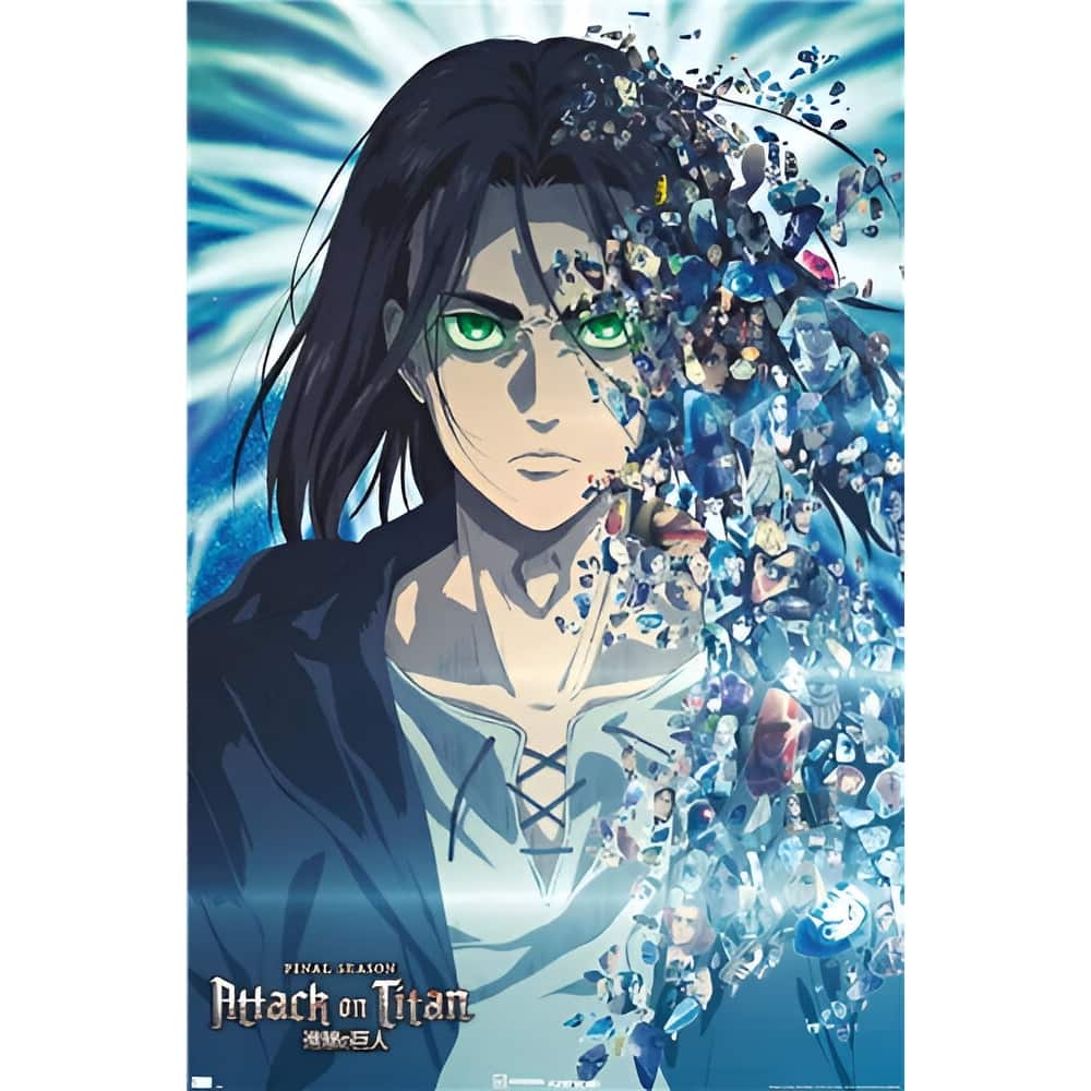 Attack on Titan: The Final Season Art Poster - 24 x 36 Inch