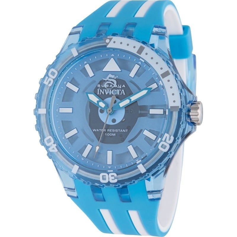 Invicta Men's 69449 Subaqua Quartz PC21S Plastic Dial Watch - Blue