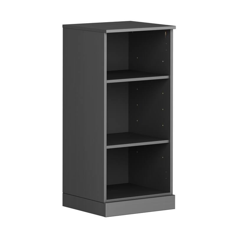 100% Solid Wood Modular Kitchen Pantry Cabinet by Palace Imports - 16.5 - Gray