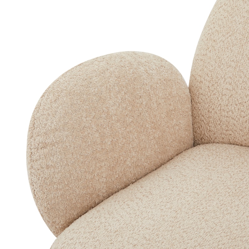 Modern Swivel Chair Accent Chair with Cloud-Like Comfort, Upholstery Armchair Club Chair Lounge Chair