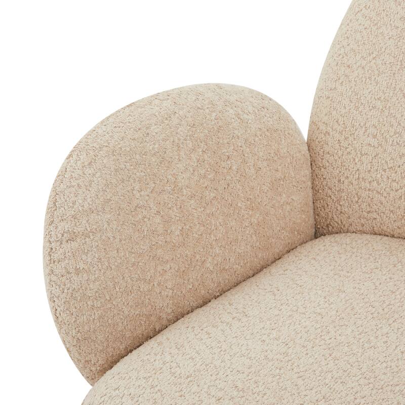 Swivel Lounge Chair with 360° Rotation