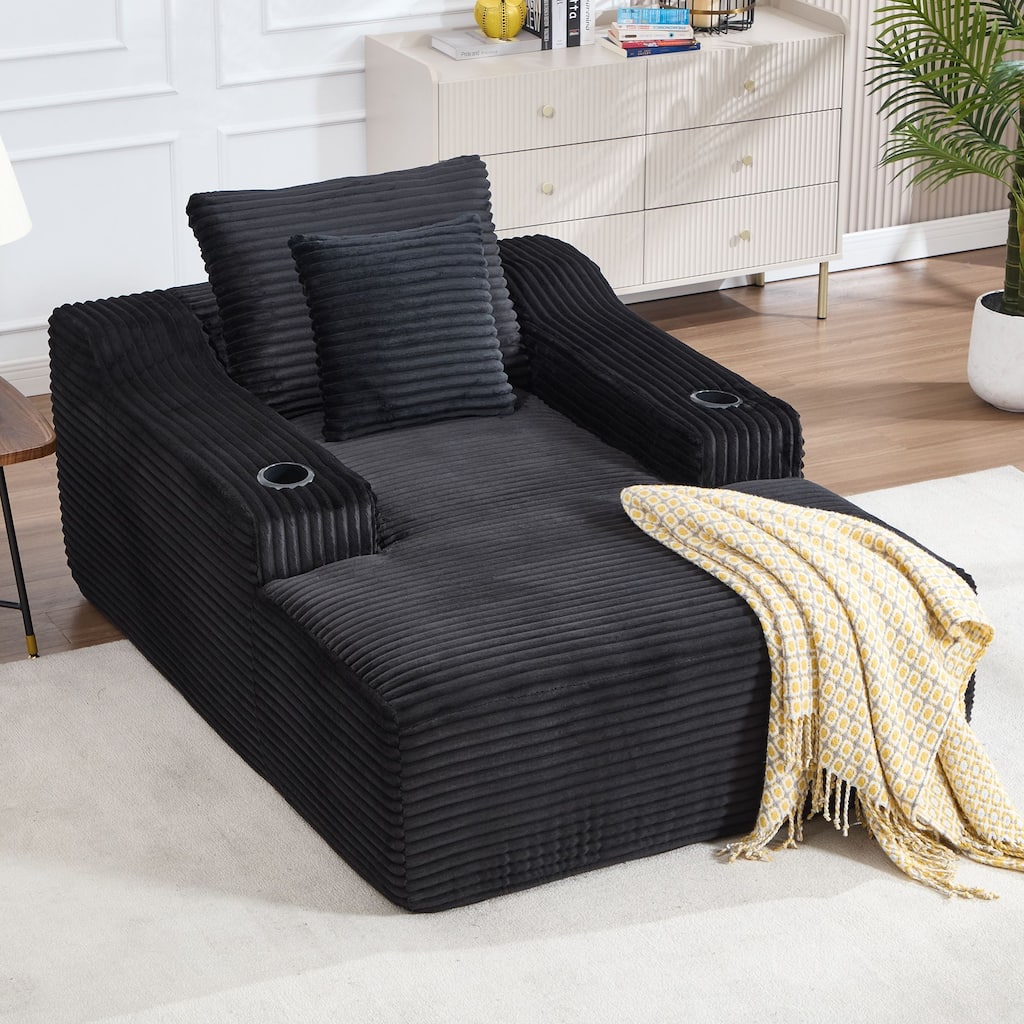 Oversized Sleeper Sofa for Living Room Deep Seat Lounge