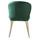 Milia Upholstered Premium Velvet Dining Chair (Set of 2)