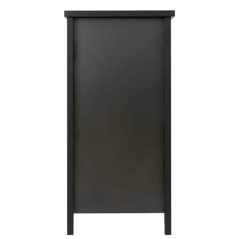 Drawer Dresser, Bedroom Storge Cabinet W/ Retro Shell-shaped Handle
