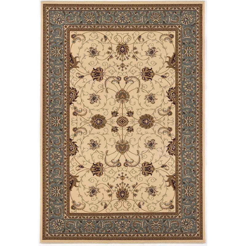 HomeRoots Oriental Modern Rectangle Area Rug