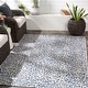 preview thumbnail 1 of 15, Livabliss Rowdie Indoor/ Outdoor Leopard Print Area Rug Blue - Rectangle - 2' x 2' 11"