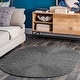 preview thumbnail 28 of 71, Nuloom Wynn Braided Indoor/Outdoor Area Rug 3' x 5' Oval - Charcoal - Runner