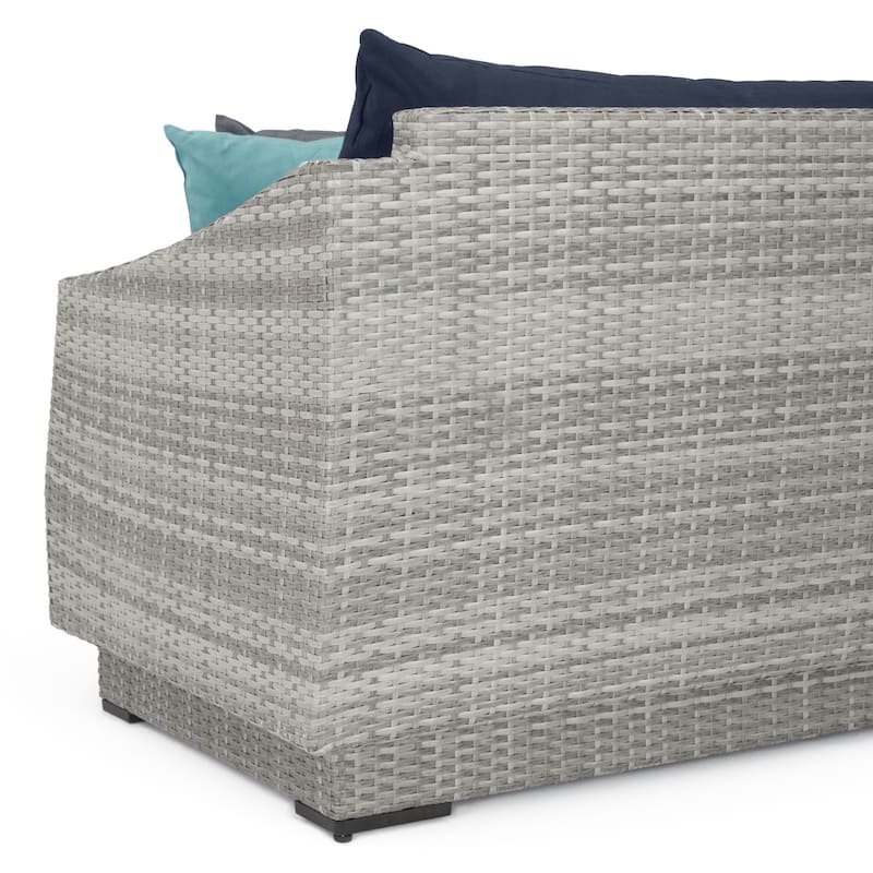 Cannes 8 Piece Sunbrella Outdoor Patio Sofa & Club Chair Set