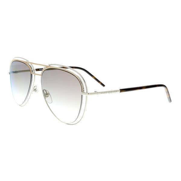 Shop Marc Jacobs Marc 7 S 0twm Fq Palladium Gold Aviator