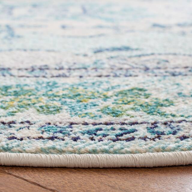 SAFAVIEH Monaco Lillie Boho Medallion Distressed Area Rug