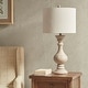 preview thumbnail 1 of 4, Martha Stewart Carra Natural Table Lamp