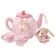 preview thumbnail 5 of 4, Lambs & Ivy Tea Party Interactive Plush Playset Toy w/ Cups, Pot, Goose & Bunny