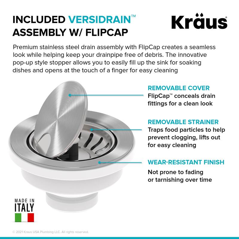 KRAUS Bellucci Workstation Undermount Granite Composite Kitchen Sink