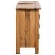 preview thumbnail 7 of 8, vidaXL Bathroom Vanity Cabinet Solid Pinewood 27.6"x12.6"x24.8"