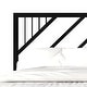 preview thumbnail 3 of 19, CraftPorch Classic Geometric Slat Metal Platform Bed