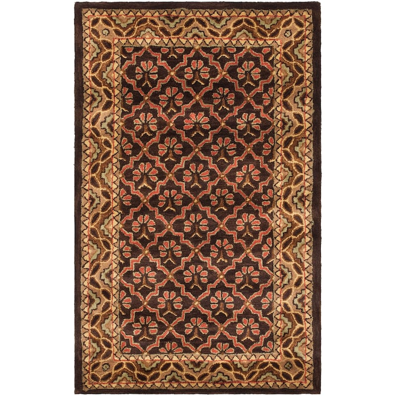 SAFAVIEH Handmade Classic Fationa Traditional Oriental Wool Rug - 3' x 5' - Assorted