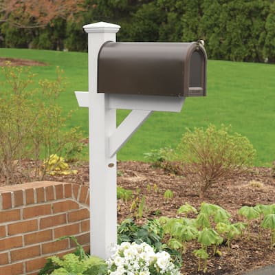 HIGHWOOD Eco-friendly Hazleton Mailbox Post