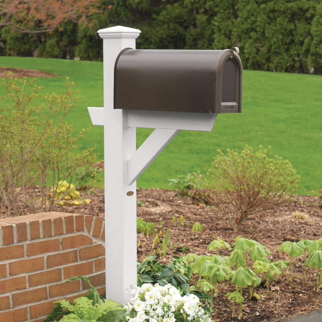HIGHWOOD Eco-friendly Hazleton Mailbox Post