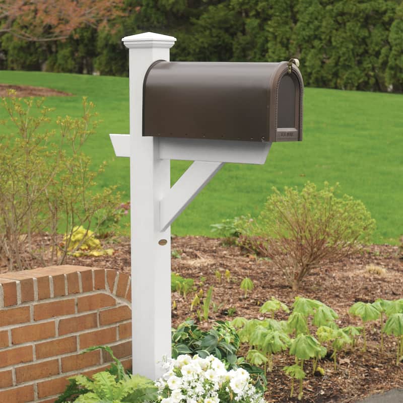 HIGHWOOD Eco-friendly Hazleton Mailbox Post