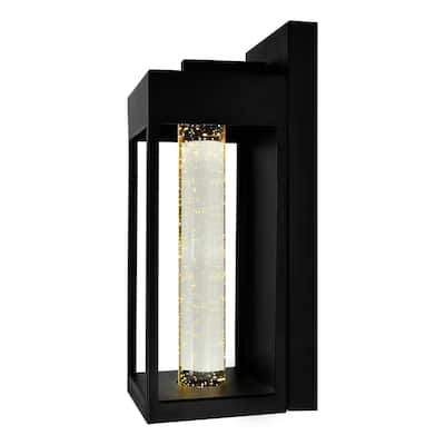 Rochester LED Integrated Black Outdoor Wall Light