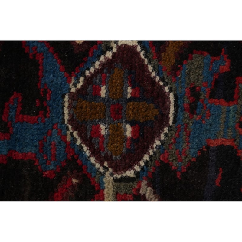 Hand Knotted Oriental 100% Wool Carpet Traditional Medallion Red Heriz Area Rug - 10' 3'' X 8' 5''