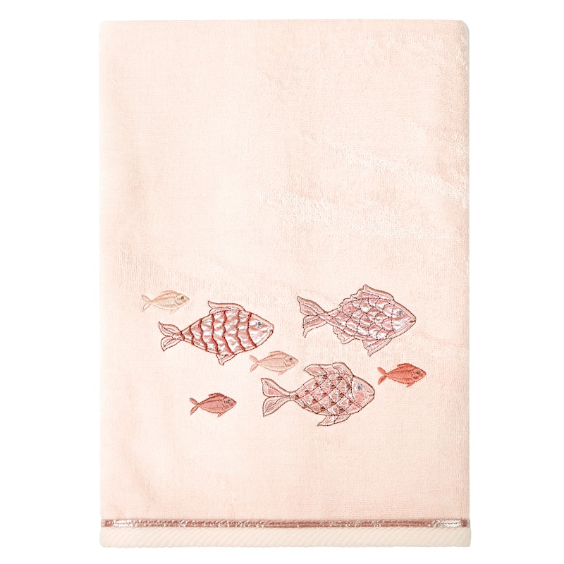 Authentic Hotel and Spa Turkish Cotton Figi 3PC Embellished Towel Set