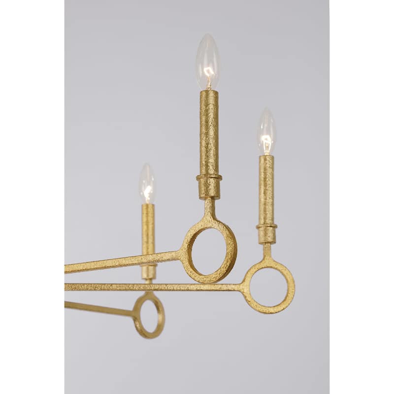 Savoy House 1-6847-8 Noah 8 Light 40" Wide Taper Candle Style