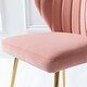 preview thumbnail 40 of 73, Milia Upholstered Premium Velvet Dining Chair (Set of 2)