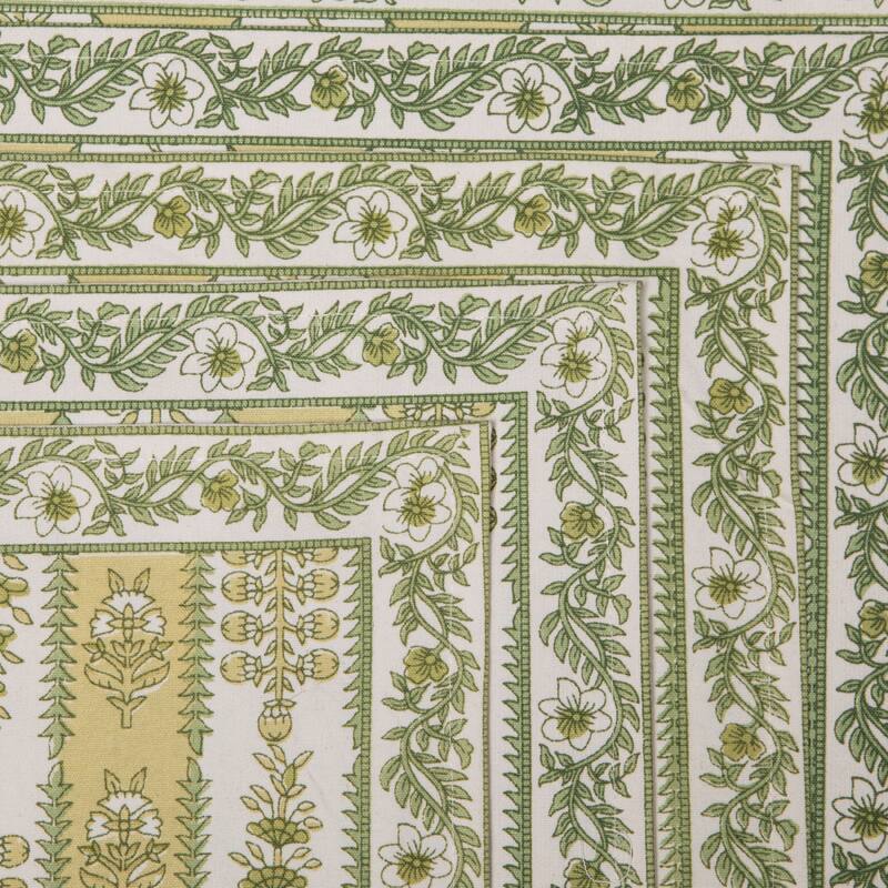 Couleur Nature Provence Avignon Mats - Set of 6 - Pistache