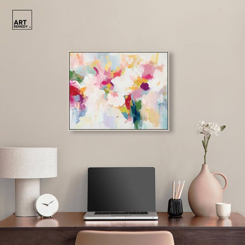 Saturated Colors I Canvas by Art Remedy